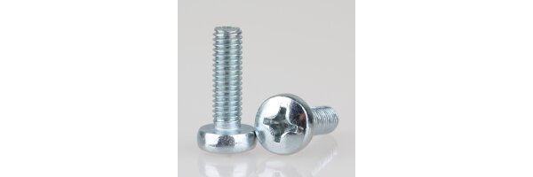 Linsenschraube mit Kreuzschlitz DIN 7985