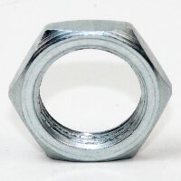 R3/8" Zoll Sechskantmutter – 22x5 mm, Metall verzinkt