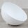 Lampen-Baldachin 50x100mm Metall weiß Kugelform mit 10mm Stellring