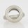 Ringnippel Metall Nickel matt 18x22mm mit M10x1 Innengewinde