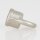 Ringnippel Metall Nickel matt 18x22mm mit M10x1 Innengewinde