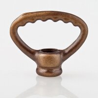 Zahnringnippel Metall antik fumé M10x1...