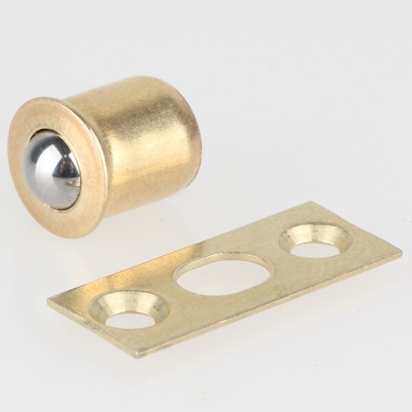 Häfele Kugelschnäpper zum Einpressen 8,5x8 mm vermessingt