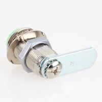 Häfele Symo Hebelverschluss Zinkdruckguss vernickelt poliert für Türdicke 17/22 mm mit geradem Schließhebel