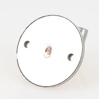 Häfele Garderobenhaken mit runder Rosette Edelstahl...