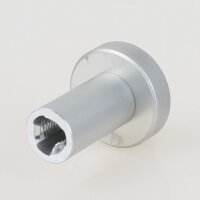 Häfele Garderobenhaken Aluminium silberfarben eloxiert