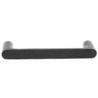 Häfele Möbelgriff Bügelgriff Holz Esche 144x35 mm schwarz gebeizt
