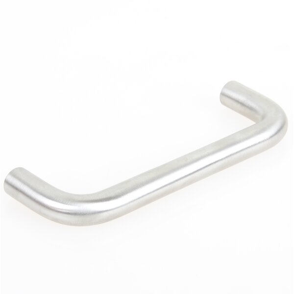 Häfele Möbelgriff Bügelgriff Edelstahl rund 106x35 mm blank