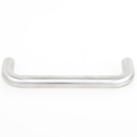 Häfele Möbelgriff Bügelgriff Edelstahl rund 106x35 mm blank