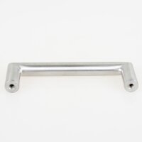 Häfele Möbelgriff Gehrungsgriff 108x35mm Edelstahl matt gebürstet rund