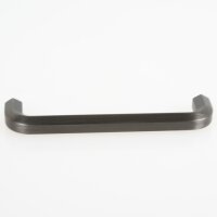 Häfele Möbelgriff Bügelgriff 140x32 mm vernickelt schwarz gebürstet
