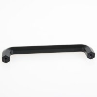 Häfele Möbelgriff Bügelgriff 140x32 mm schwarz matt