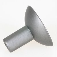 Häfele Möbelknöpfe Möbel Knopf rund 35x30mm anthrazitfarben