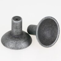 Häfele Möbelknopf rund 35x30mm verzinnt antik...