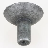 Häfele Möbelknopf rund 35x30mm verzinnt antik – Möbelgriff im Vintage-Look