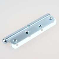 Häfele Aufschraubband Scharnier 140 mm Stahl verzinkt matt Anschlag links