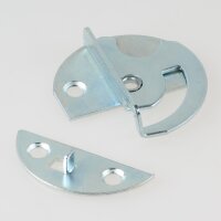 Häfele Drehriegel für Zargentische 48x15 mm Stahl verzinkt