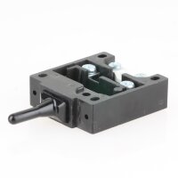 Häfele Türkontaktschalter 230V/2A schwarz – langer Taster