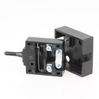 Häfele Türkontaktschalter 230V/2A schwarz – langer Taster