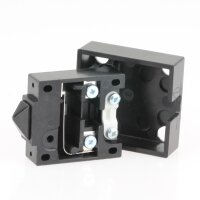 Häfele Türkontaktschalter 230V/2A mit Universaltaster schwarz – 820.22.110