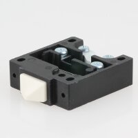 Häfele Türkontaktschalter 230V/2A mit Universaltaster elfenbein – 820.22.210