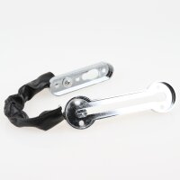 Häfele Türkette für Drehtüren 130x36 mm Zinkdruckguss verchromt poliert