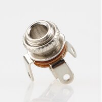Klinkenbuchse 3.5mm Mono Einbaubuchse Metall mit Schalter Profitec J 109