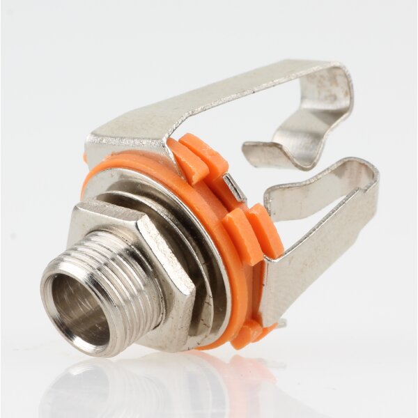 Klinkenbuchse 6.3mm Stereo Einbaubuchse offen mit Lötfahnen Profitec J 103