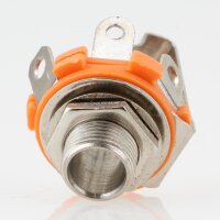 Klinkenbuchse 6.3mm Stereo Einbaubuchse offen mit Lötfahnen Profitec J 103
