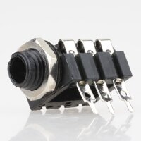 Klinkenbuchse 6.3mm Stereo Einbaubuchse für...