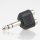 Audio Adapter 6.3mm Stereo Klinkenstecker auf 2x Cinch Kupplung