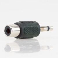Audio Adapter 3.5mm Mono Klinkenstecker auf 1x Cinch...