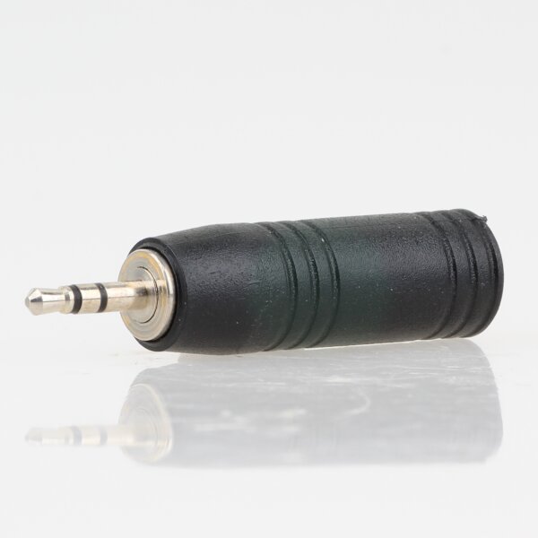 Audio Adapter 2.5mm Stereo Klinkenstecker auf 3.5mm Stereo Kupplung – Profitec AD 550
