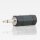 Audio Adapter 3.5mm Mono Klinkenstecker auf 3.5mm Mono Kupplung