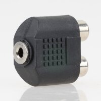 Audio Adapter 3.5mm Stereo Klinkenkupplung auf 2x Cinch...