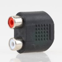 Audio Adapter 3.5mm Stereo Klinkenkupplung auf 2x Cinch...