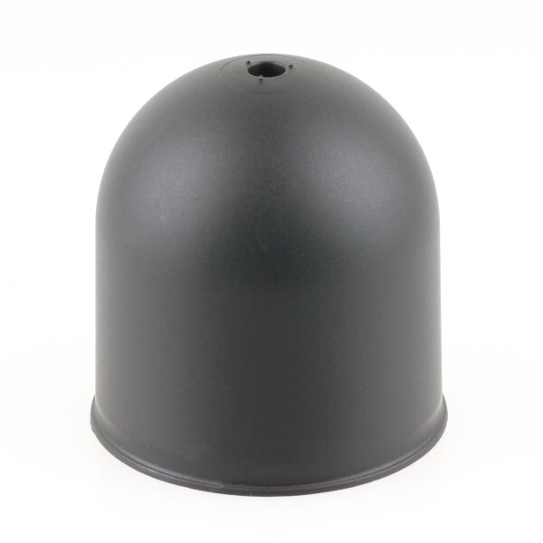 Lampen-Baldachin 73x68mm Kunststoff rund schwarz