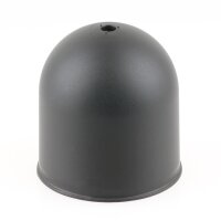 Lampen-Baldachin 73x68mm Kunststoff rund schwarz