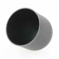 Lampen-Baldachin 73x68mm Kunststoff rund schwarz