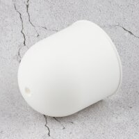 Lampen-Baldachin mit Zugentlastung 73x68mm Kunststoff...