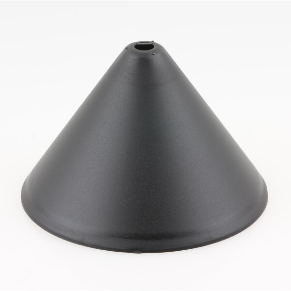 Lampen-Baldachin 110x70mm Kunststoff schwarz Pyramidenform mit Feststellschraube