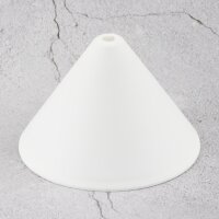 Lampen-Baldachin 110x70mm Kunststoff weiß...