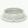 Ersatz-Schraubring für G9 Hochvolt-Halogen-Lampenfassung Ø 20,8 mm – Weiß  28x7,5mm