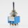 Miniatur Kippschalter blau 6A/125V ON/OFF/ON 6 Pins