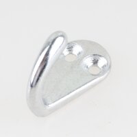 Häfele Möbel Garderobenhaken 19x38mm Aluminium