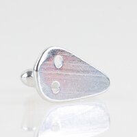 Häfele Möbel Garderobenhaken 21x40mm Aluminium poliert