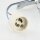 GU10/230V/50W Einbauleuchte Einbaustrahler Chrom inkl. GU10-Fassung