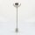 Decken Pendelrohr-Lampe Deckenlampe Deckenleuchte 40cm Nickel matt Edelstahloptik mit E27 Fassung