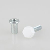 Häfele Verstellschraube M8 mit Muffe 52 mm,...
