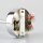 Decken Pendelrohr-Lampe Deckenlampe Deckenleuchte schwenkbar 20cm verchromt mit E27 Vintage Fassung